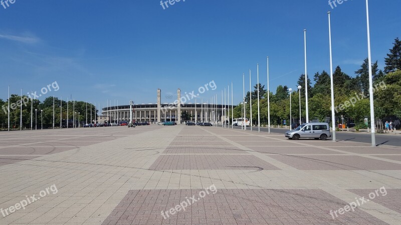 Olympic Stadium Berlin Stadium Free Photos