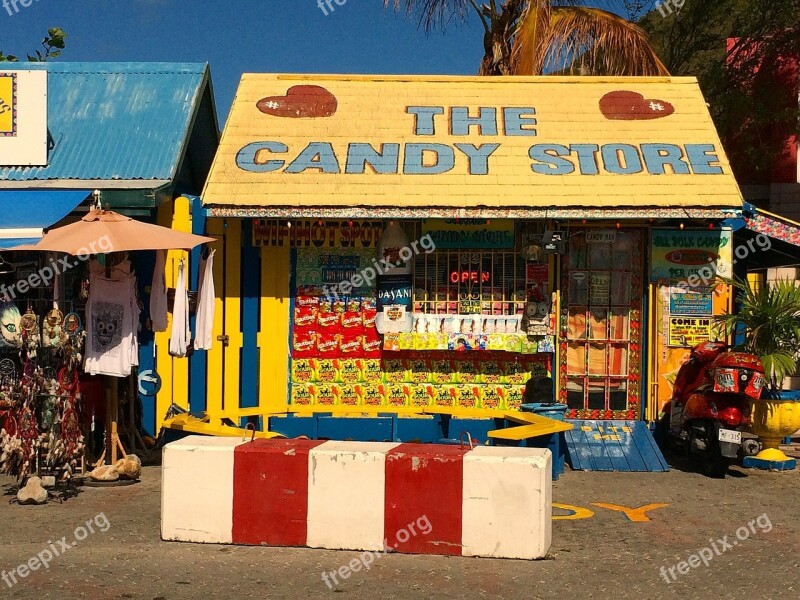 Philipsburg St Maarten Candy Store Free Photos