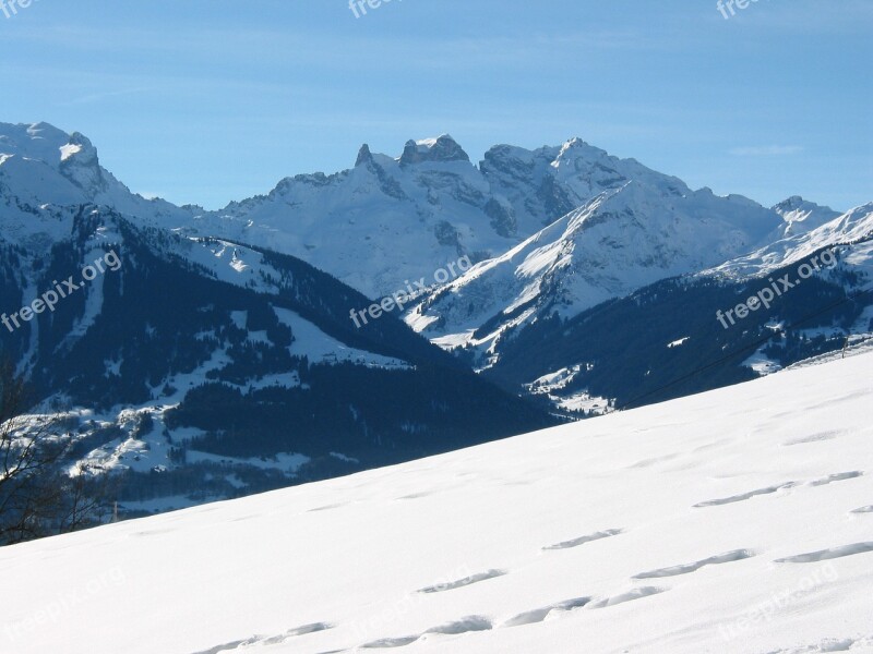 Montafon Drei Türme Berg Free Photos