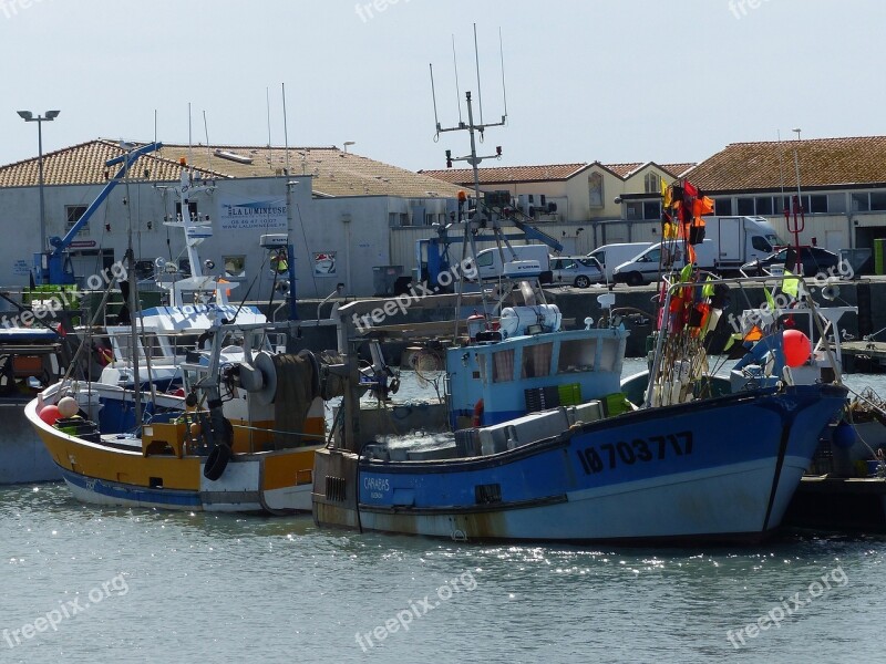 Trawler Boats Fishing Fishing Boats Sea