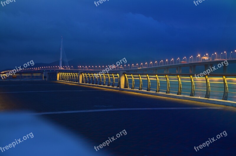 Shenzhen Bay Night View Lamp Free Photos