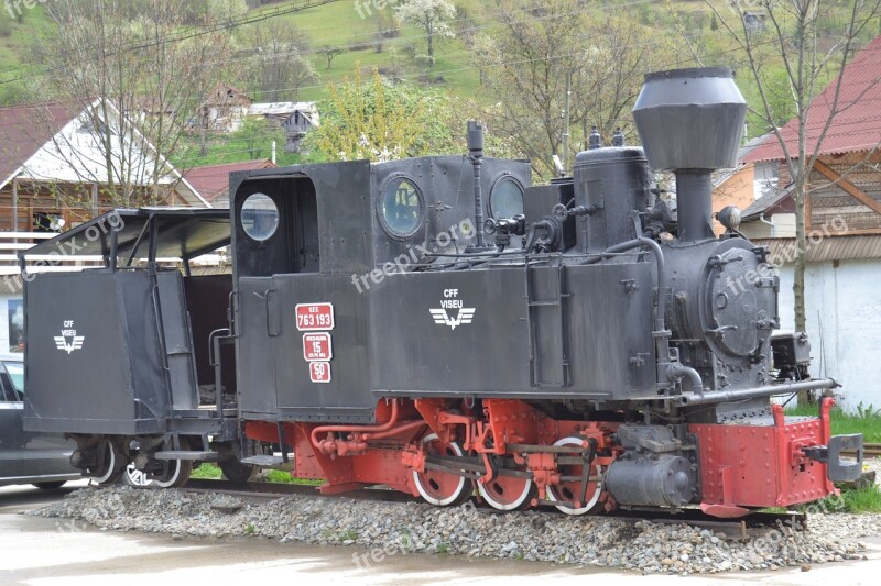 Mocanita Train Maramures Old Train Station