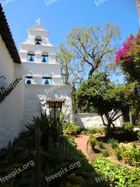 San Diego Mission Mission San Diego California Summer