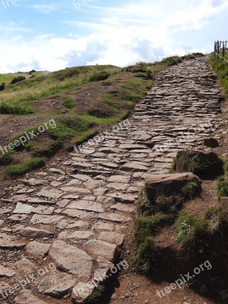 Way The Stones Tourism Hill The Path