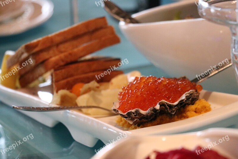 Ukraine Caviar Russian Ukrainian Food