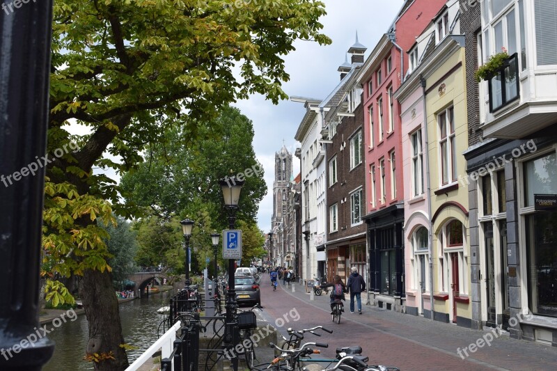 Utrecht City Street Urban The Netherlands