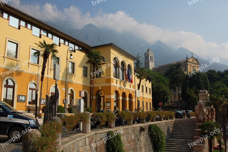 Italy Garda Malcesine Town Hall Vacations