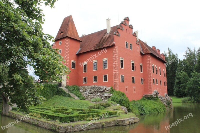 červená Lhota Castle Locks Architecture Monument