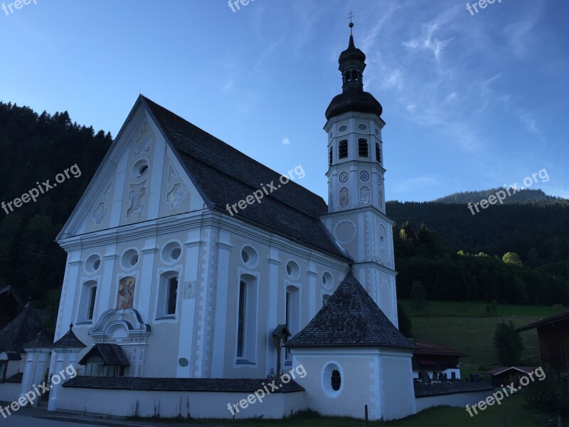 Chapel Bavaria Church Architecture Allgäu