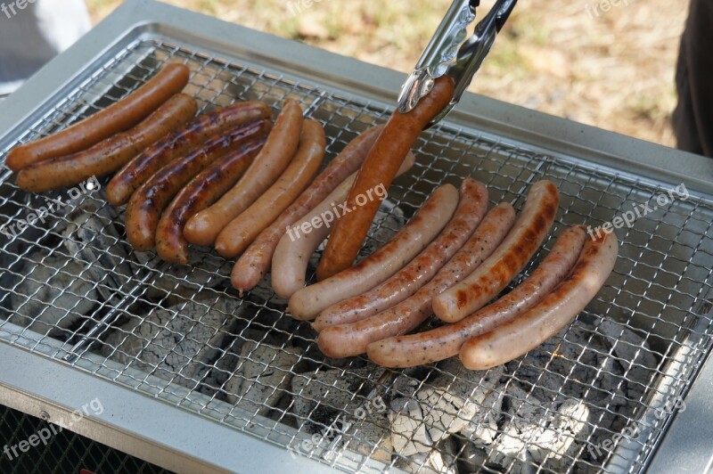 Bbq Sausage Full Delicious Free Photos