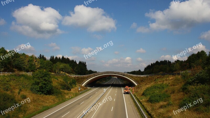 A1 Eifel Tondorf Highway Wild Bridge