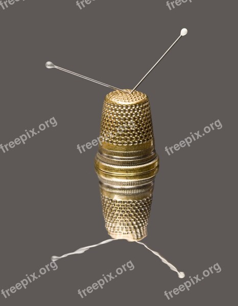 Thimble Sewing Weaving Stitches Seamstress