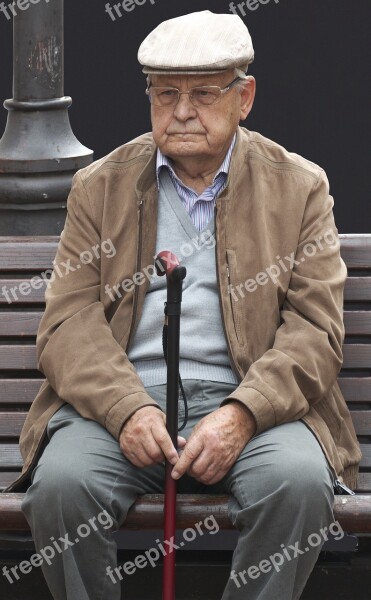 Grandpa Pensioners Old Man Senior Cap