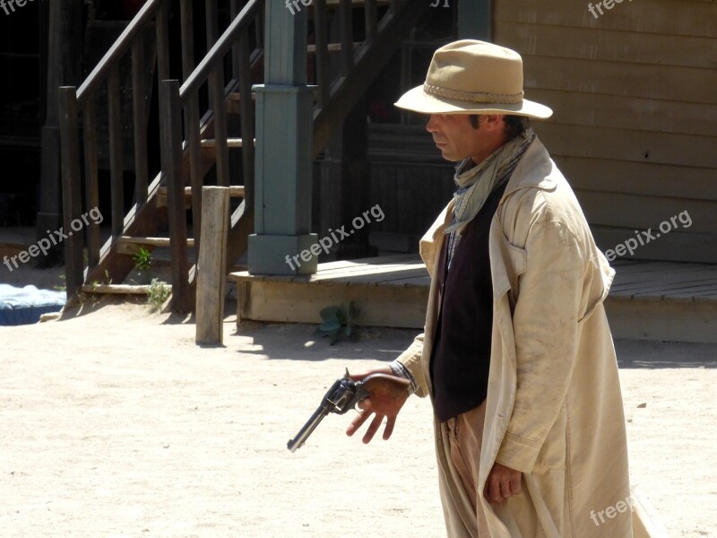 Cowboy Gun Far West Wild Hat