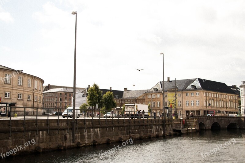 Copenhagen Sea Rain Cold Travel