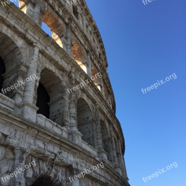 Rome Colosseum Italy Tourism Ancient