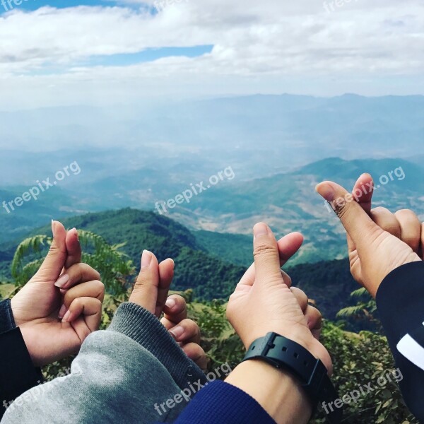 Mountains Nature Tourists Tree Outdoor