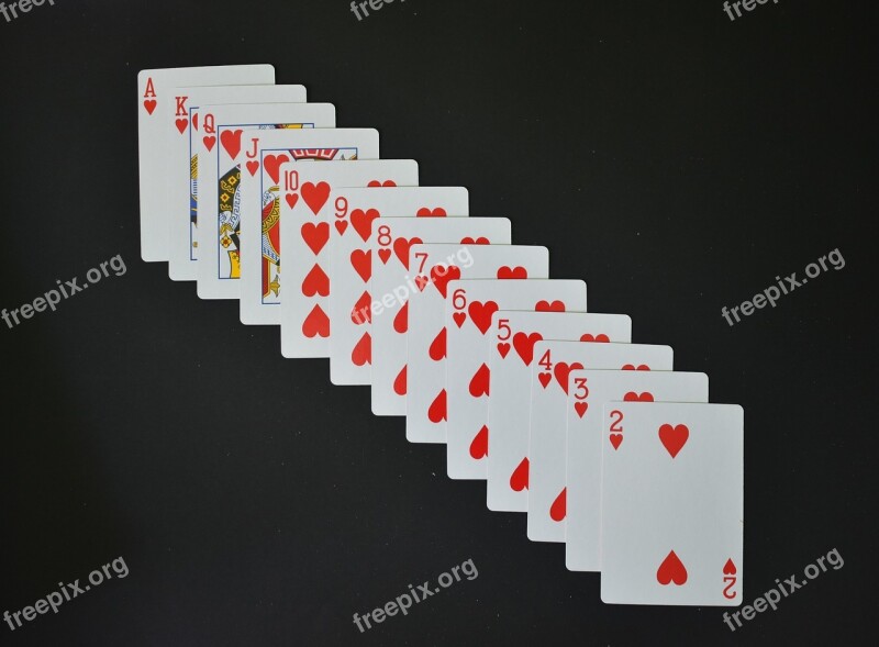 Playing Cards Cards Playing Game Heart