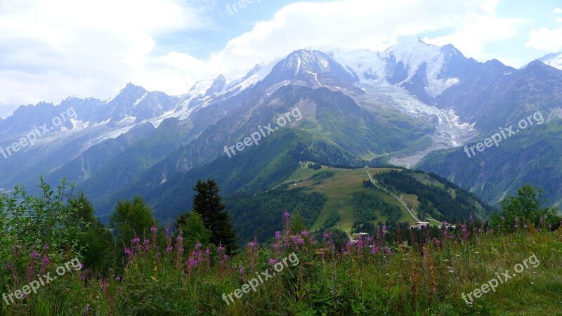 Meadow Alpe Hautes Alpes Landscape Nature