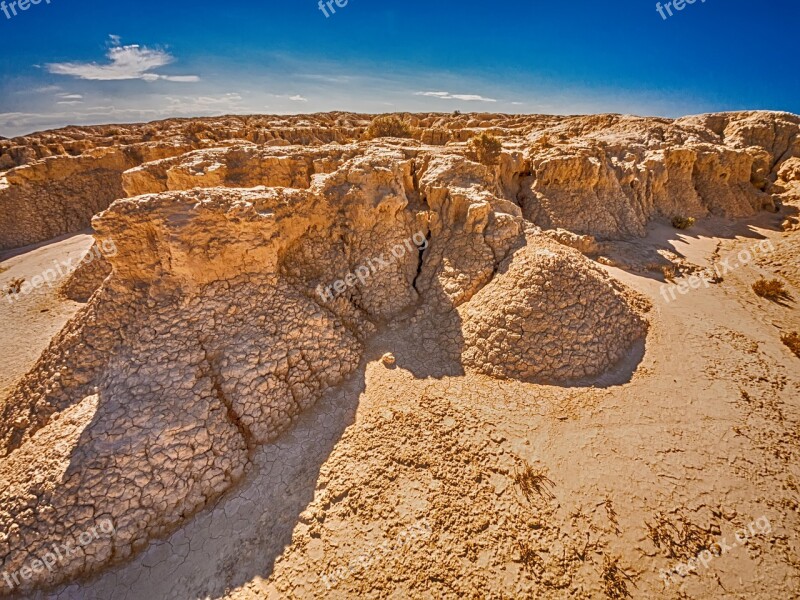 Desert Mountain Landscape Mountain Landscape Nature