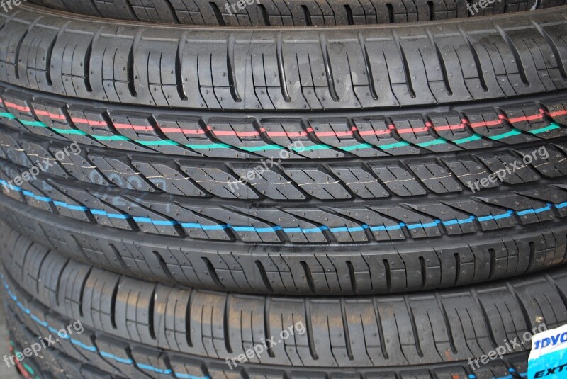 Tire Tread New Wheel Rubber