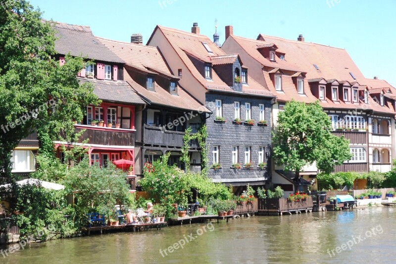 Bamberg Small-venice River Small Venice Regnitz