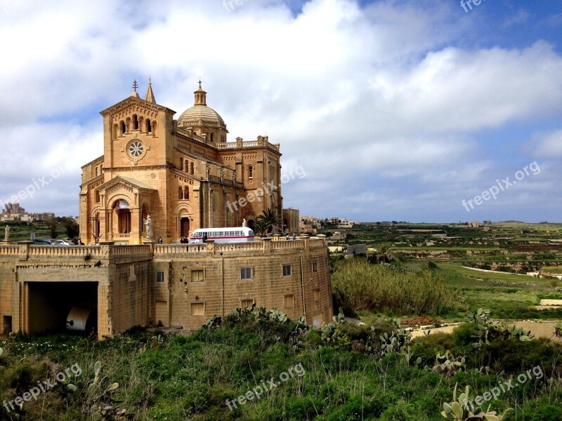 Ta' Pinu Malta Gozo Church Cathedral