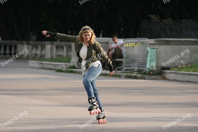 Inline Skating Balance Fitness Inline Skating