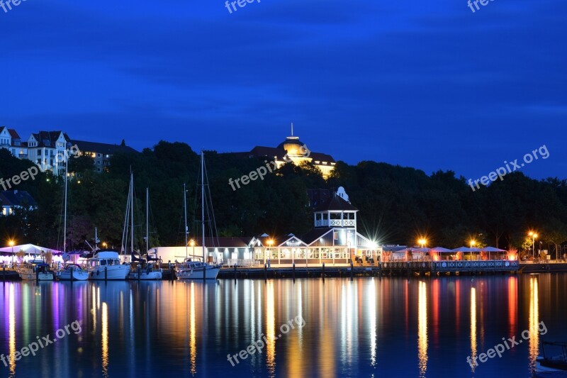 City Port Water Mirroring Germany