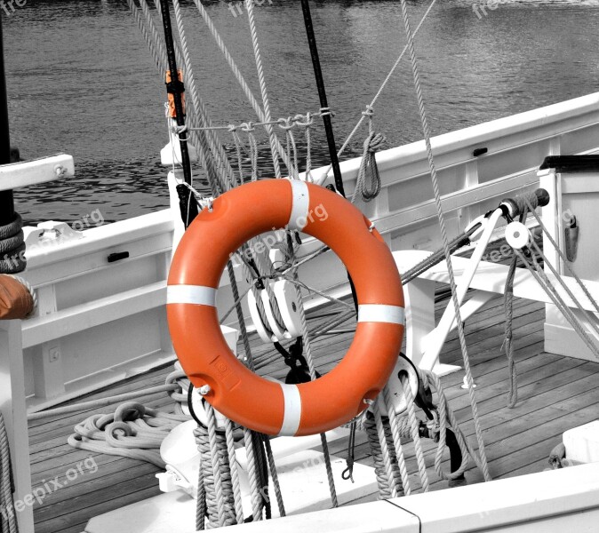 Marine Buoy Boat Maritime Sea