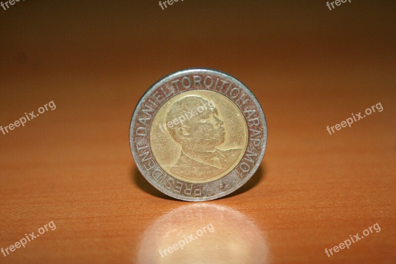 Coin Kenyan Currency Shilling Kenya Free Photos