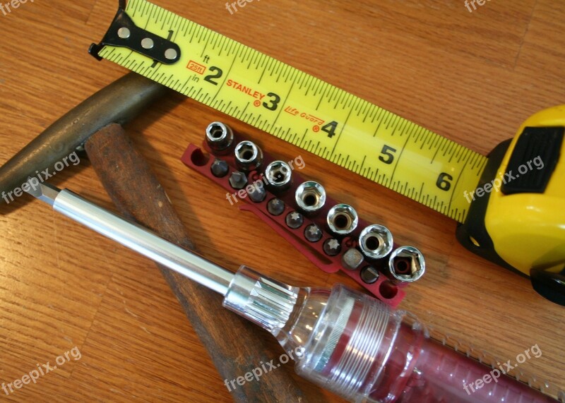 Tools Repair Construction Work Screwdriver