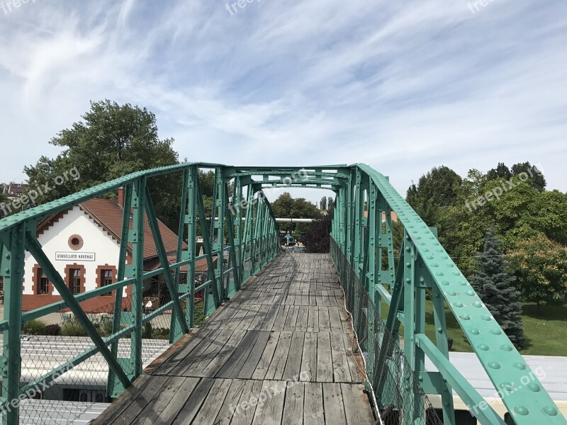 Railway Overpass Bridge Railway History Park Free Photos