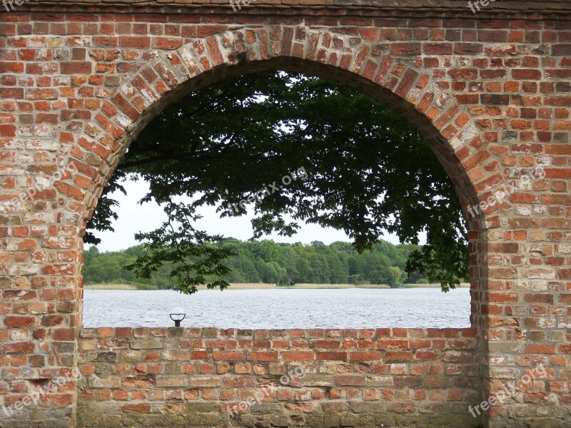 Wall By Looking Stone Stone Wall Opening