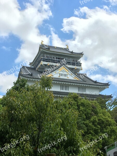 Castle Gifu Castle Gifu Building Sky