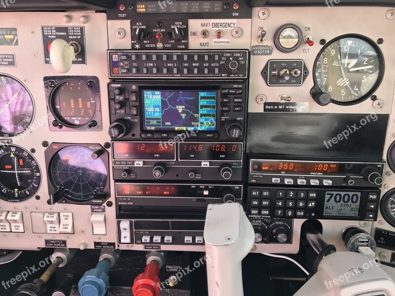 Cockpit Armature Interior Measuring Instruments Instruments