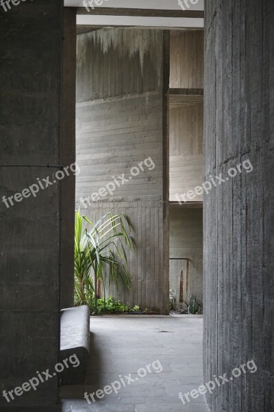 Le Corbusier Ahmedabad Modernism Concrete India