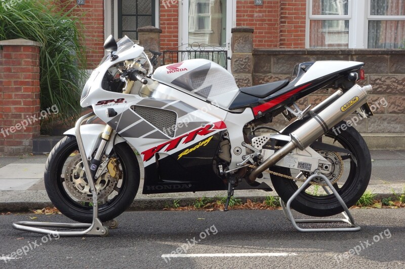 Motorcycle Honda Sp-2 Racing Motorbike