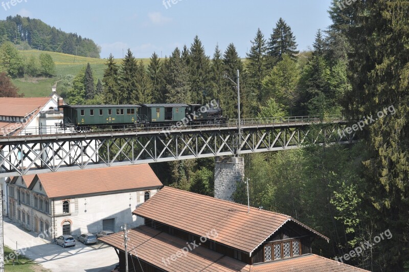 Dvzo Steam Locomotive Steam Train Neuthal Railway