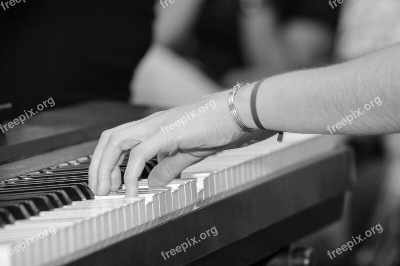 Pianist Hands Emotions Free Photos