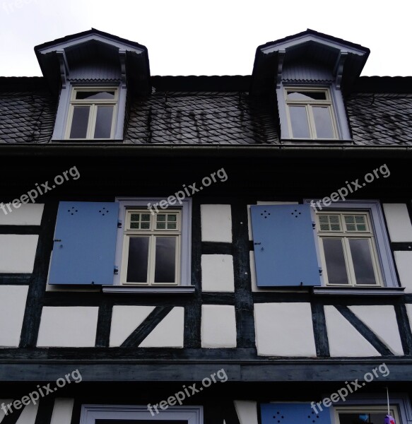 Fachwerkhaus Truss Historically Building Historic Center