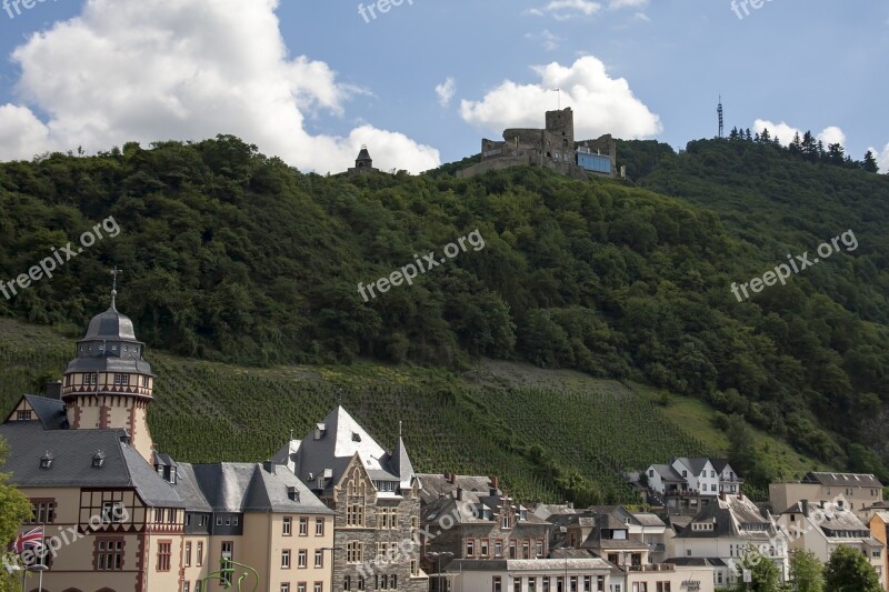 Mosel Bernkastel Kues Landshut Castle Historically Free Photos