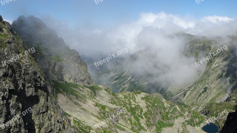 Tatry Mountains The High Tatras Landscape Nature