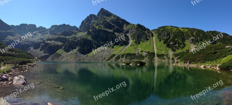 Mountains Tatry The High Tatras Landscape Nature