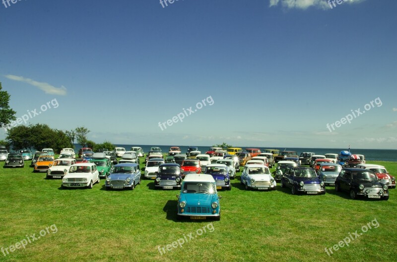 Morris Mini Club Get-togethers Fyn Denmark Fyns Hoved