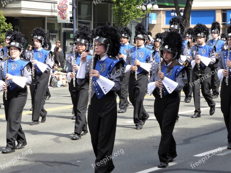 Fanfare Music Parade Flute Wind Instrument