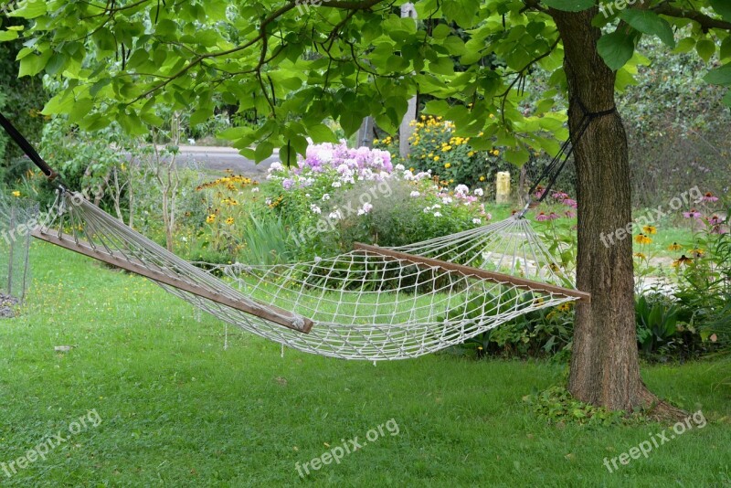 Relaxation Hammock Rest Garden Relax