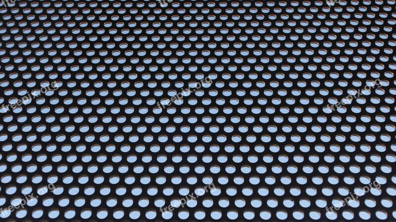 Holes Sheet Grid Metal Perforated Sheet