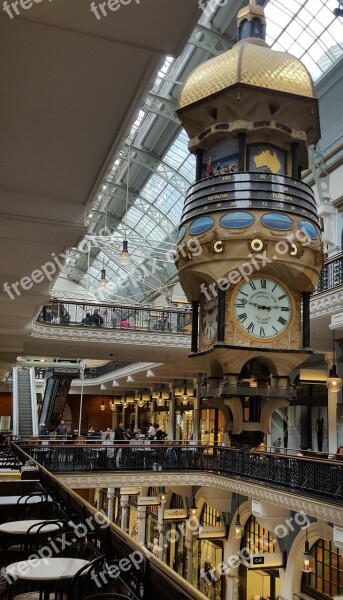 Sydney Clock Shopping Centre Australia Free Photos