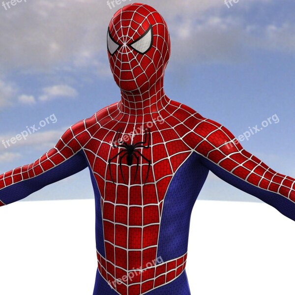 Man Comic Spider Free Photos